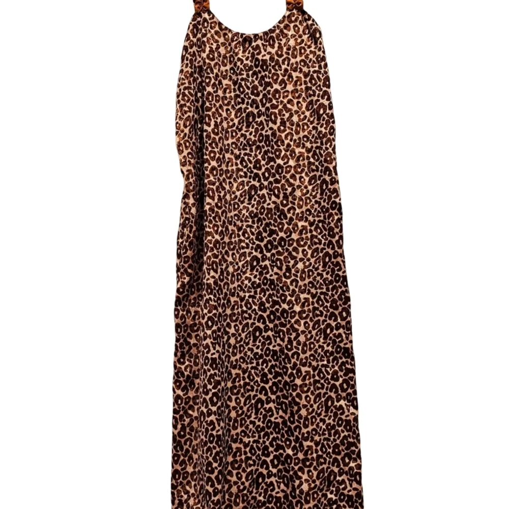 SANT'E Leopard Print Women's Nightgown - Small
